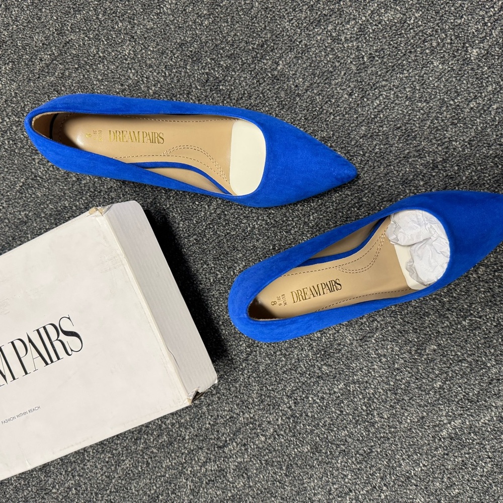 Dream Pairs Women's Pointed Toe Pumps Size 8